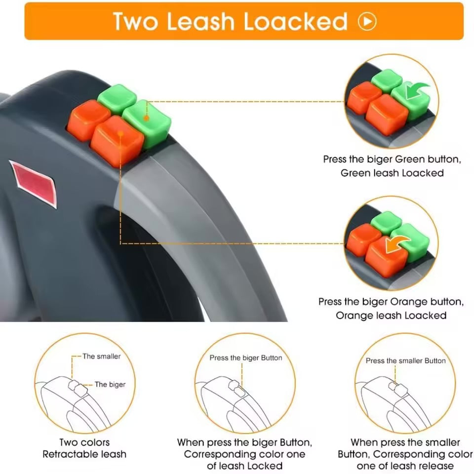 Duo-Dog Leash